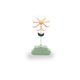Enfeite De Prateleira - Margarida M ( Branco E Verde )